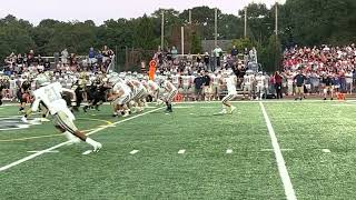 Brett Patten 44-yard pass to Jhamier Howard