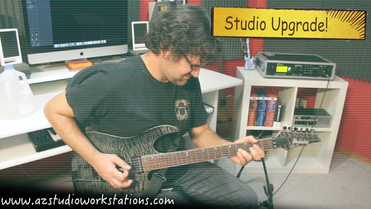 Home Studio Upgrade - AZ Workstation, Adam A7X Monitors...