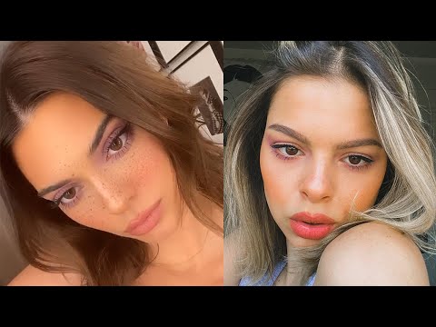 Kendall Jenner Inspired Purple Eyeshadow Tutorial