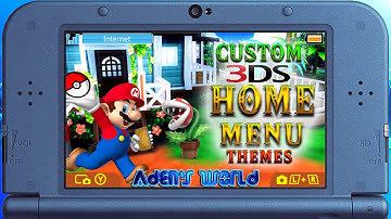How to make Custom 3DS/2DS Themes with Music!