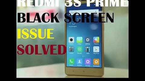 How to fix redmi note 4 black screen 2017 | No display | redmi note 4 reset