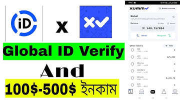 How to verify Global ID XUMM wallet. New limitted Airdrops 2022