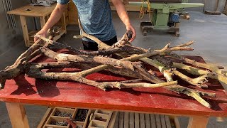 The Beauty in Imperfection: Crafting Coffee Tables from Broken Branches