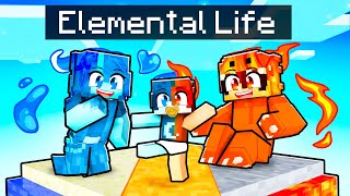 Having an ELEMENTAL LIFE in Minecraft!