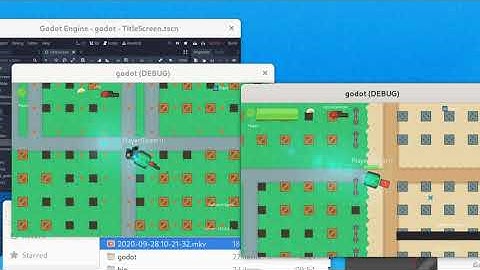 [Godot] Top Down Shooter/Strategy Game Dev Log 10/11/2020 - Homing missile