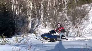 Hill Climbing In 2 Feet Of Snow Trail Indy Almost Didnt Make It Back
