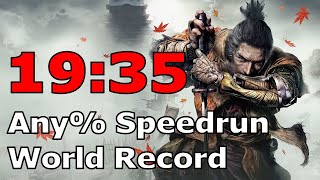 Sekiro Any% Speedrun за 19:35 (бывший мировой рекорд)