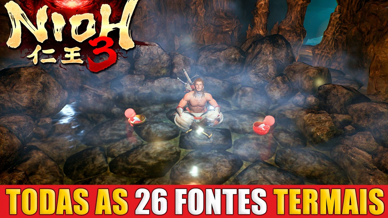 Nioh 3 Все горячие источники