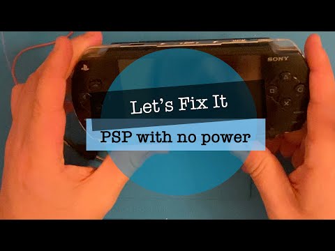 Let's Fix It: Broken PSP With No Power