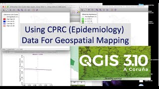 CPRC Ministry of Health data geospatial differential local morans for outbreak management