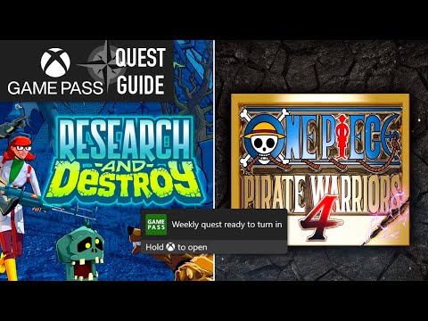 One Piece Pirate Warriors 4 + Research and Destroy Weekly Xbox Game Pass  Quest Guide - Play the Game 