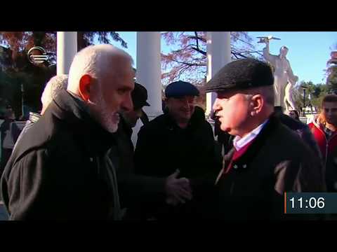 “ნაციონალური მოძრაობის” წევრები ბათუმში საპროტესტო აქციას მართავენ