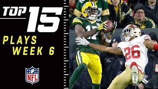 Top 15 Plays Of Week 6 Nfl 2018 Highlights