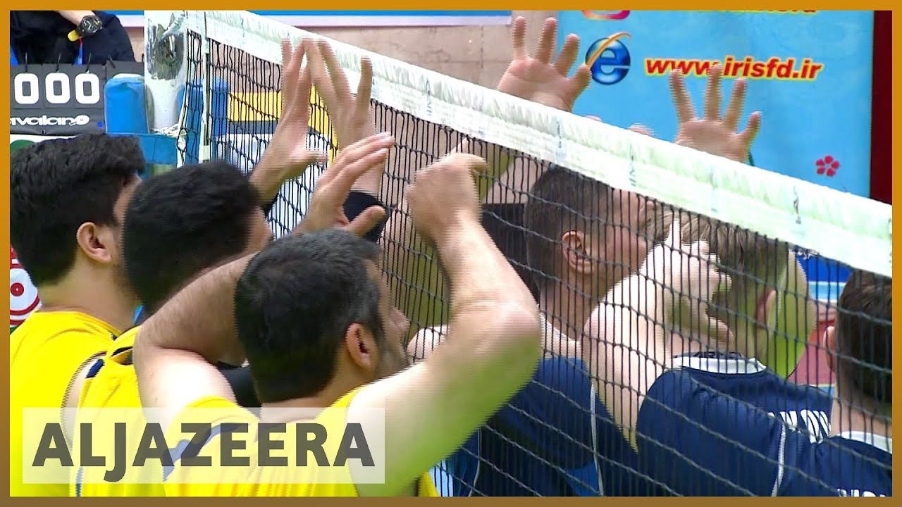 🇮🇷 منتخب إيران للكرة الطائرة جلوساً يستعد للألعاب البارالمبية | الجزيرة الإنجليزية