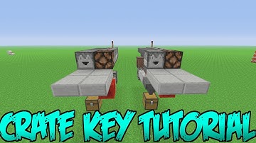 Minecraft PS3 & Xbox 360 - Crate Key Tutorial! Small Design! - (PS4/Xbox One)