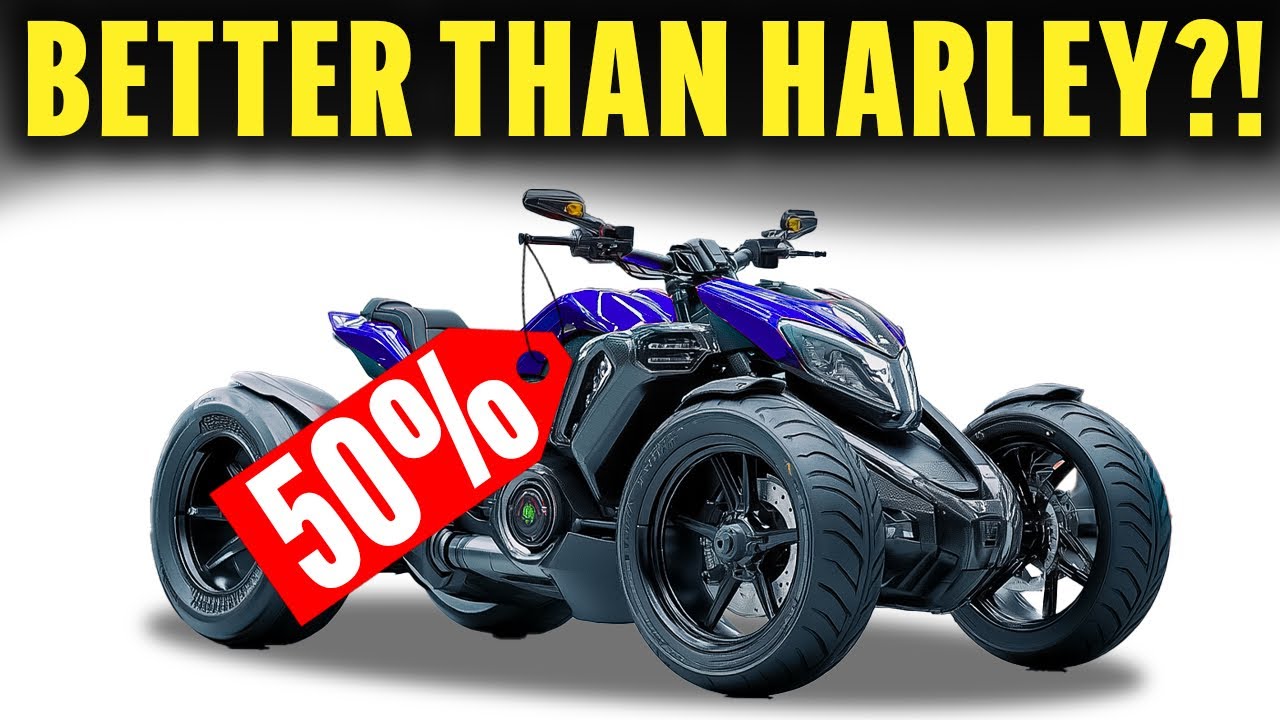 7 Trike Motorcycles That Outperform Harley-Davidson Trikes—For HALF the Price