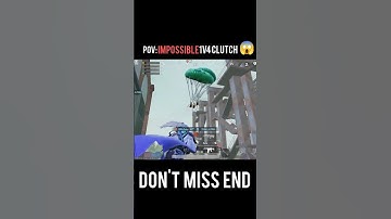 BGMI IMPOSSSIBLE 1V4 CLUTCH 💀 WAIT FOR END 🔥| #shorts #bgmi #pubgmobile #clutch