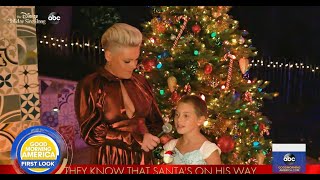 Pink’s 9-Year-Old Daughter Willow Reveals Her Amazing Voice on Disney’s ‘Holiday Singalong’