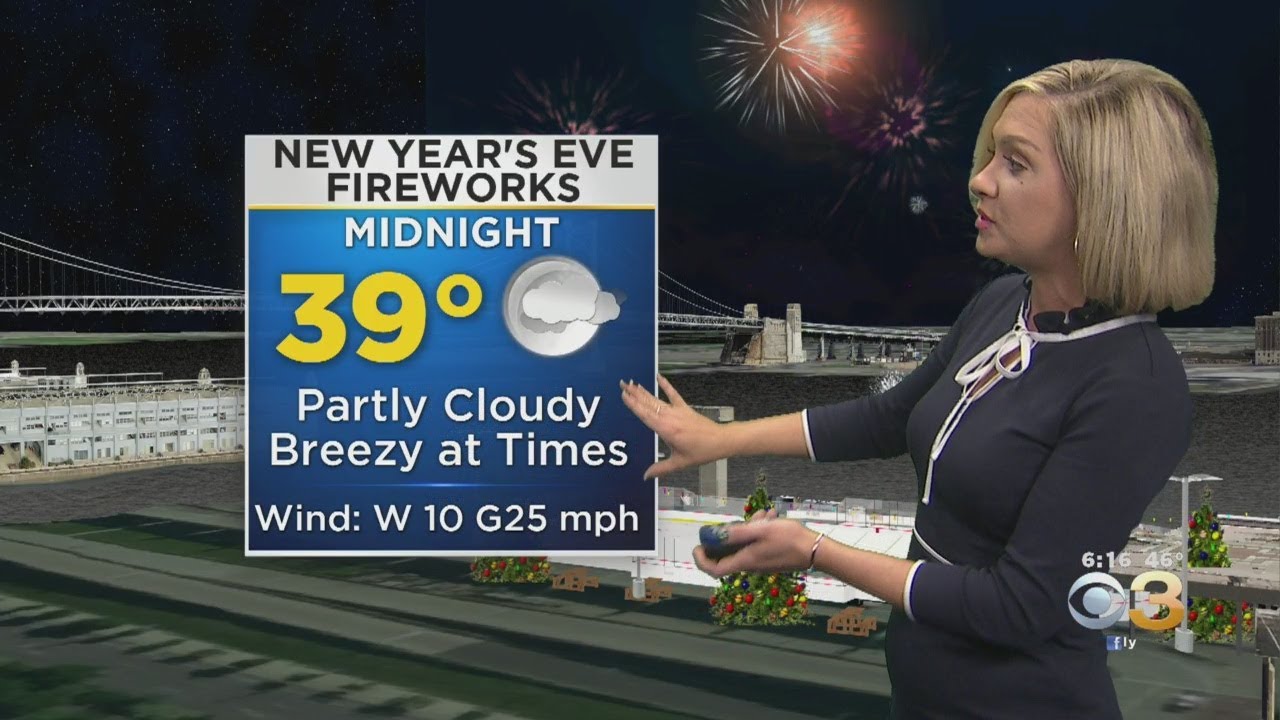 Philadelphia Weather: New Year's Eve Fireworks Forecast - YouTube