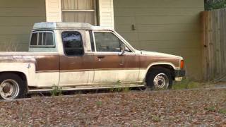 This is a dually toyota pickup that i see everyday on the way home
from work. makes me sad to shape it in, want stop and ask them if can
...