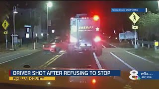 'There’s a gun': Footage released of driver being shot by Pinellas County deputies