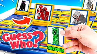 GUESS the MINECRAFT MOB CHALLENGE! (impossible)