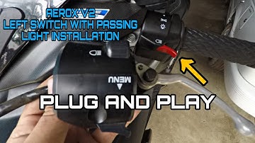 Aerox v2 oem switch with passing & light switch