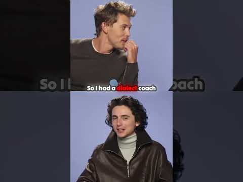 Timothée Chalamet and Austin Butler | #shorts #famousshorts #interview