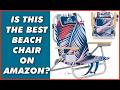 IS THIS THE BEST BEACH CHAIR ON AMAZON? SUN NINJA Folding Chair for Beach with 5 Reclining Positions