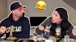 LYING ON CAMERA TO SEE HOW MY FIANCE REACTS *PRANK*