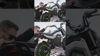 Fully electric mini bike @YourFutureMachine