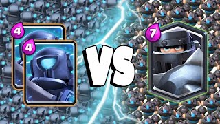 2 MINI PEKKA | SUPER TEAM | Vs MEGA KNIGHT - Clash Royale Battle (2023)