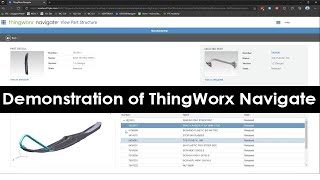 Easy Access to PLM information with ThingWorx Navigate - Demonstration (Part 2 of 3)