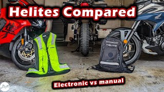 Motorcycle Airbags: Electronic vs. Manual Trigger