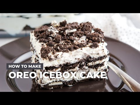 Icebox Cake With Oreos