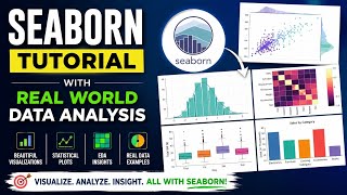 Master Seaborn with Real World Data Analysis | Python Data Visualization Tutorial