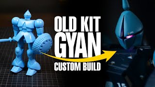 Old kit Gunpla Custom Build !! | Gundam Model GUNPLA/ I built old kit1/144 GYAN.