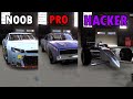 Noob vs pro vs hacker in stock car racing  android racing games