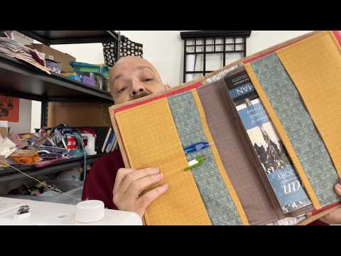 Laptop Case from 8 Fat Quarters - Full 1 hour tutorial