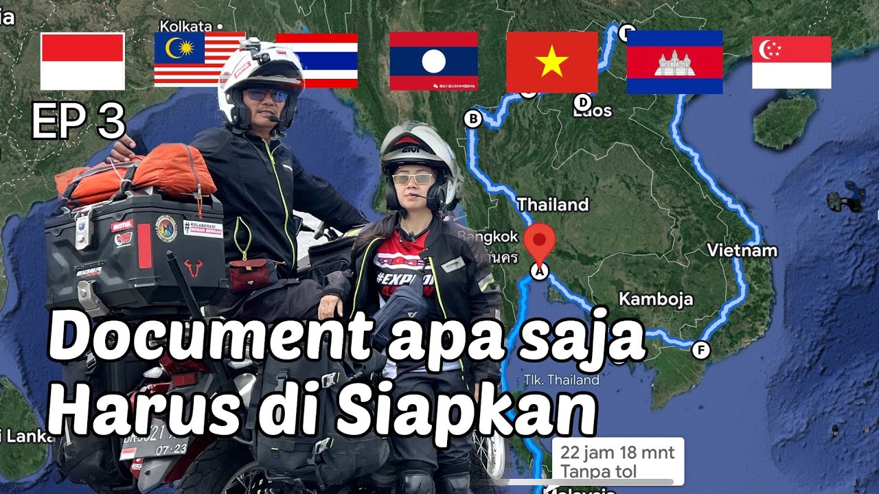 Cara Untuk Touring ke luar Negeri syarat apa saja