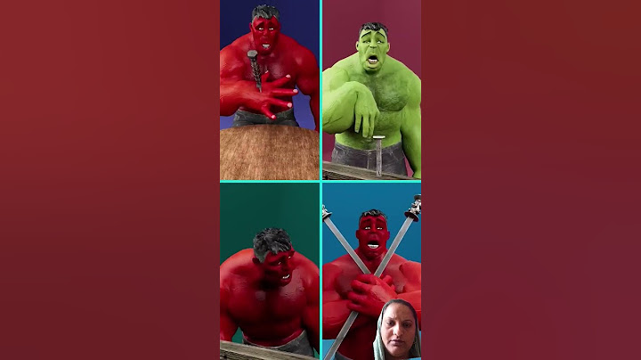the best episodes of the green and  red Hulk  battles