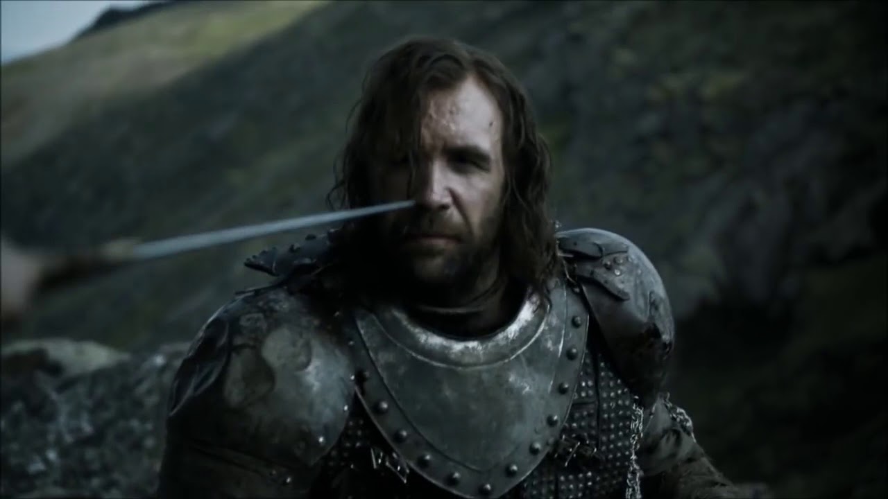 Игра престолов Поединок Пес против Бриенны - YouTube