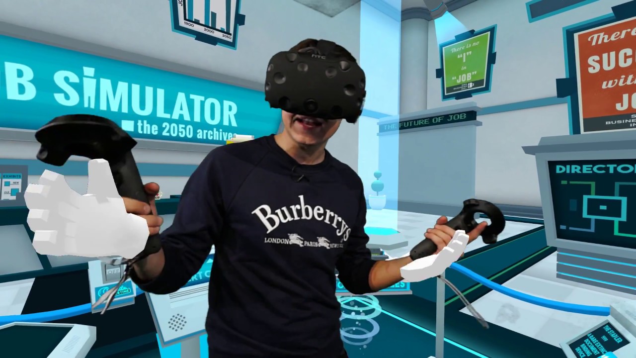 ICH WERDE in VIRTUAL REALITY GEFILMT?! lets play a little game