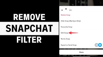 How To Remove Snapchat Filter From Photo (2024 Guide)