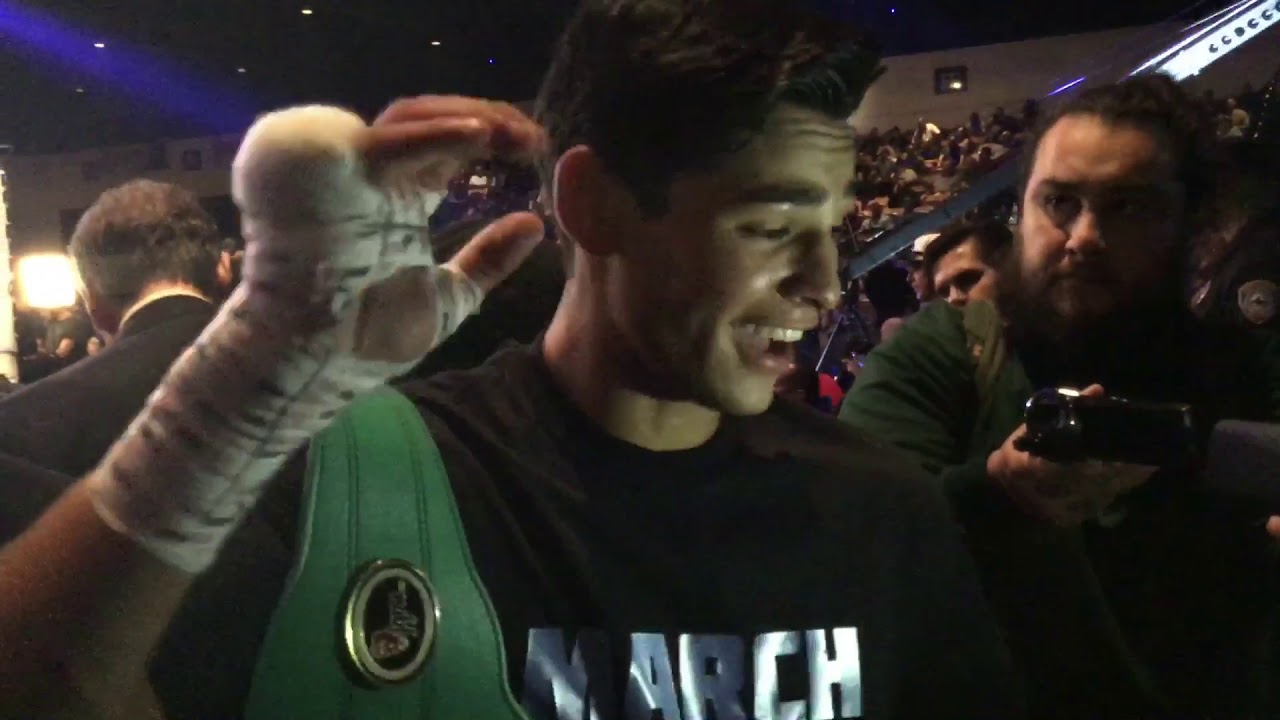 RYAN GARCIA Immediately Before and After STUNNING KO VICTORY!! 👀🥊