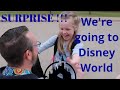 Surprising a 5 year old with a trip to Disney World!