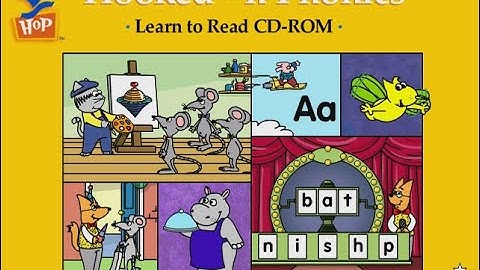 Hooked on Phonics Learn to Read CD-ROM 2001 - Screen Record and Gameplay