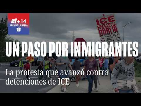 Termina caminata de tres días de Napa a Dublin para exigir un fin a las detenciones de ICE