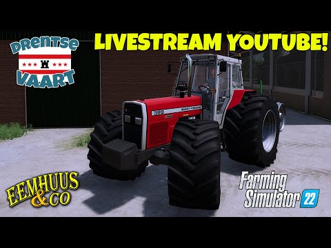 🔴 Farming Simulator 22 | Drentsevaart | Eemhuus & de Maatschap! 🔴