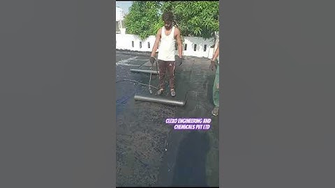 Roof Waterproofing Treatment with Clexostandard-APP#waterproofing@ClexoEngineering_and_Chemicals
